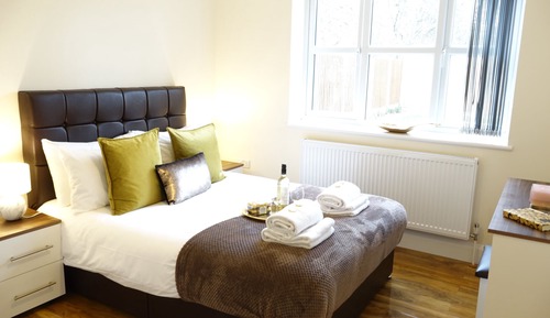 Deluxe Apartment, 2 Bedrooms, Accessible, Garden View