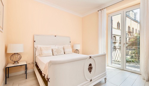 Suite familiar, 1 cama de matrimonio con sofá cama, balcón, vistas a la ciudad (Santa Agata)