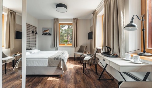 Habitación estándar con 1 cama doble o 2 individuales