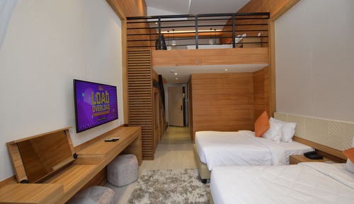 White Loft Room