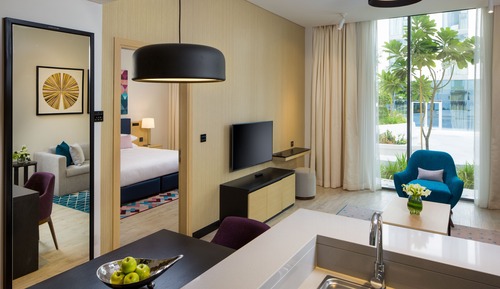 Apartamento ejecutivo, 1 cama de matrimonio grande
