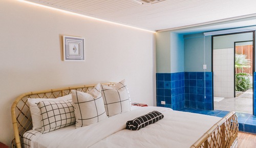 Habitación Confort doble, 1 cama de matrimonio grande, vistas al jardín (N 2)
