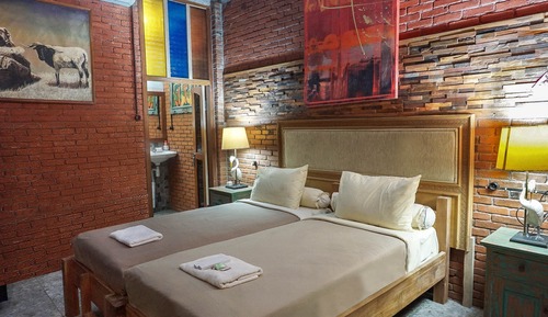Habitación junior, 1 habitación, vistas al jardín