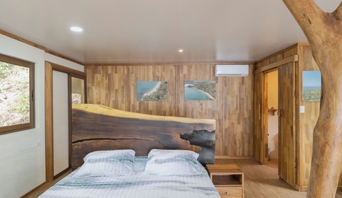 Habitación triple, 1 cama de matrimonio grande con sofá cama, balcón, vistas al mar