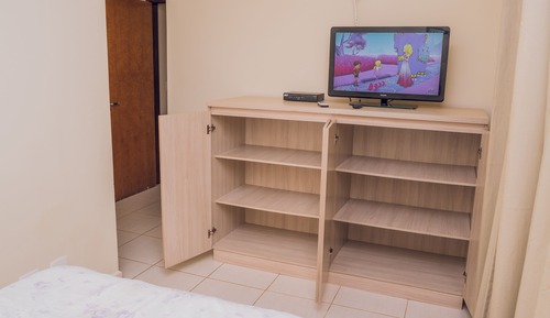 Habitación cuádruple estándar, varias camas, no fumadores, vistas al jardín
