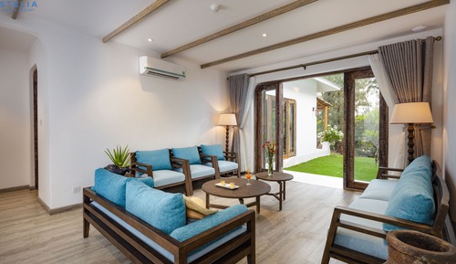 Villa, 2 habitaciones, vistas al jardín