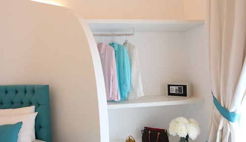 Habitación doble, patio