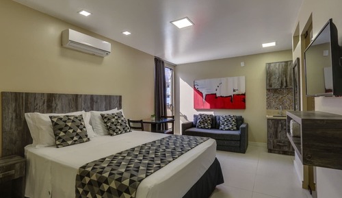 Habitación familiar, vistas al jardín