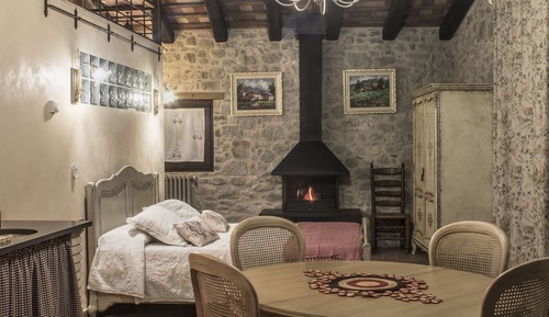 Habitación Deluxe, 1 cama de matrimonio, vistas a la montaña (Alsina)