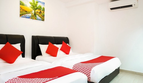 Habitación triple Deluxe, varias camas, no fumadores