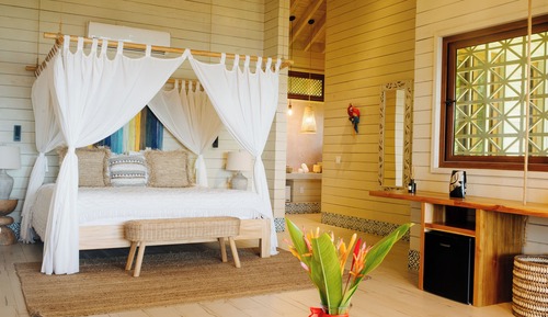 Habitación de diseño doble, 1 cama de matrimonio grande, no fumadores, vistas al mar