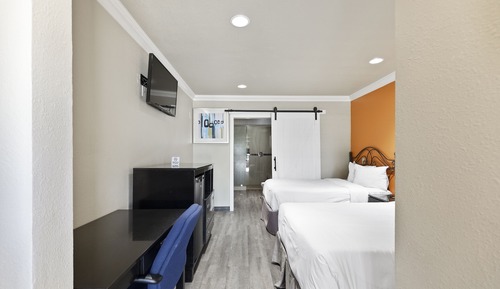 Habitación Deluxe, 2 camas dobles, no fumadores, planta baja