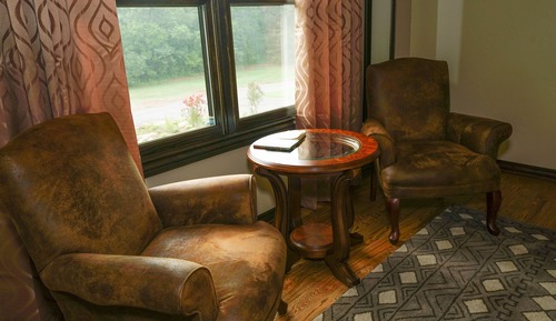 Habitación de lujo, 1 cama de matrimonio grande, baño privado, vistas al jardín