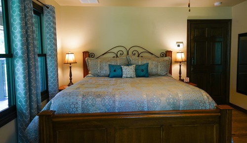 Habitación de lujo, 1 cama de matrimonio grande, baño privado