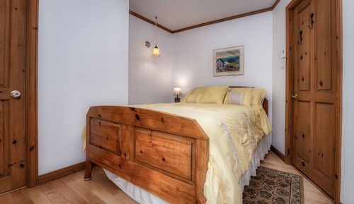 Habitación romántica, 1 cama doble, no fumadores, vistas a la montaña