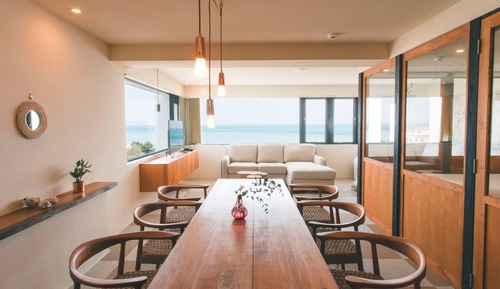 Suite ejecutiva, 3 habitaciones, no fumadores, vistas al mar