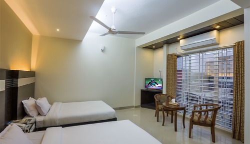 Habitación cuádruple Deluxe