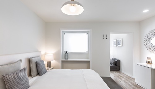 Suite Deluxe, 1 cama de matrimonio, no fumadores, vistas a la ciudad