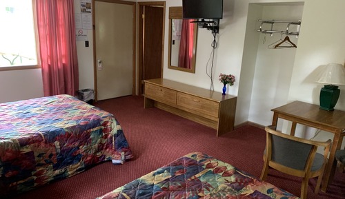 Habitación económica, 2 camas dobles, no fumadores