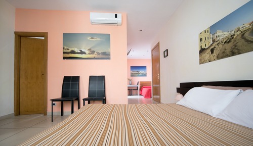 Habitación triple estándar, vistas al mar
