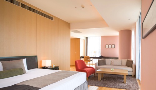 Habitación de lujo doble, no fumadores (Executive Floor Corner King)