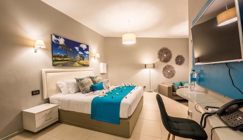 Habitación Deluxe, 1 cama de matrimonio grande, vistas a la bahía