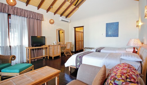 Habitación doble, vistas al mar