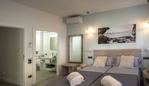 Habitación doble, accesible para personas con discapacidad