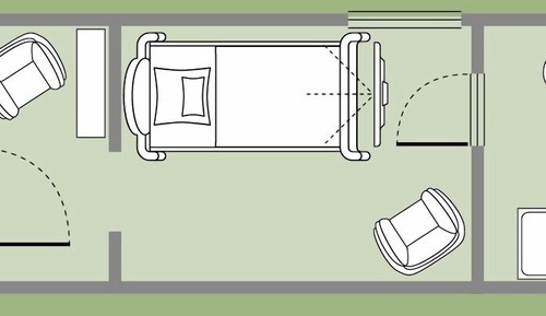 Habitación, 1 cama individual (Zirkuszimmer)