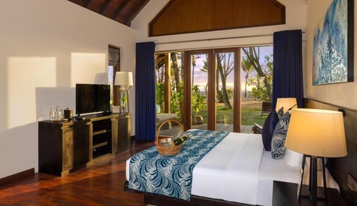 Villa de lujo, 1 cama de matrimonio grande, piscina privada, vistas al mar