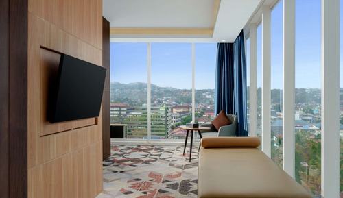 Habitación Premier, 1 cama de matrimonio, vistas a la ciudad