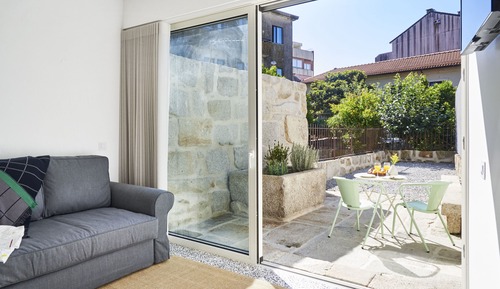 Apartamento, patio