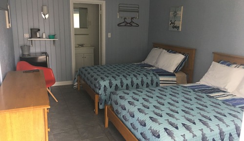 Habitación Deluxe doble de uso individual, 2 camas de matrimonio, no fumadores