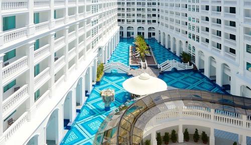 Habitación Deluxe, 2 camas individuales, vistas a la piscina