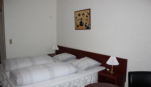 Habitación estándar doble, 2 camas individuales, accesible para personas con discapacidad