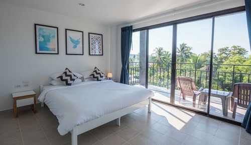 Suite, varias camas, vistas a la piscina (Suite Two Bedroom Pool View King)