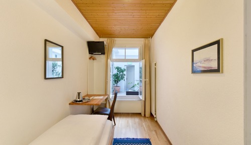 Habitación individual económica (External Private Bathroom)
