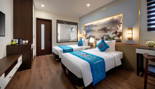 Habitación básica con 1 cama doble o 2 individuales
