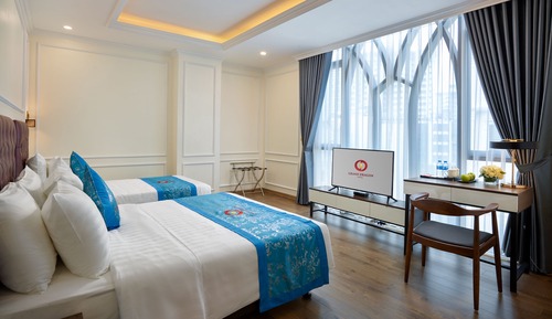 Habitación familiar, vistas a la ciudad