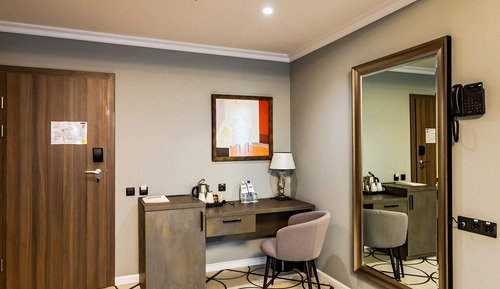 Suite, 1 cama de matrimonio grande con sofá cama, no fumadores