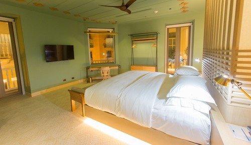 Habitación de lujo, 1 cama de matrimonio grande, no fumadores, vistas a la ciudad