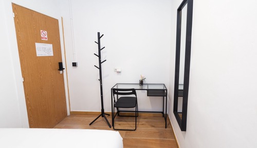 Habitación estándar doble, baño compartido
