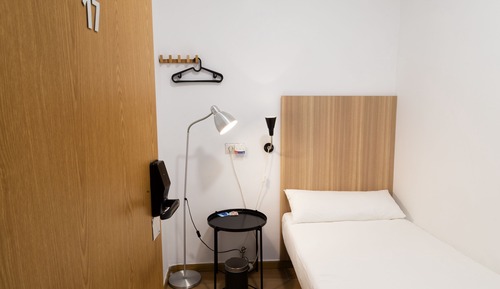 Habitación individual estándar, baño compartido