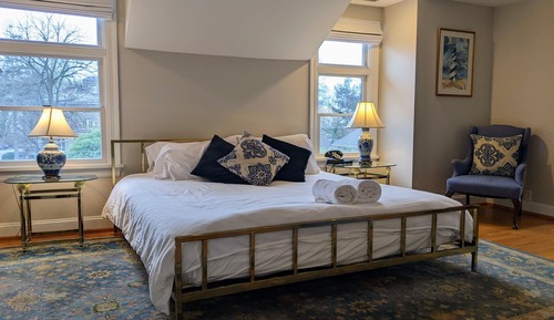 Suite de luna de miel, 1 cama de matrimonio grande, bañera de hidromasaje, vistas a la piscina