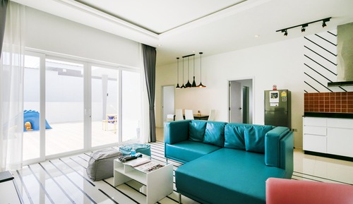 Villa, 4 habitaciones, acceso a la piscina