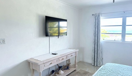 Villa, 2 camas de matrimonio, baño privado, vistas a la playa