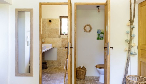 Casa de campo, baño privado, vistas al viñedo (Gîte RDC)