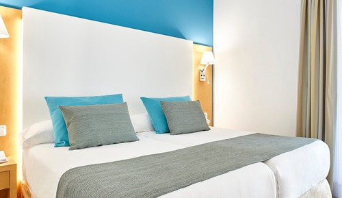 Habitación doble, 2 camas individuales, vistas al jardín