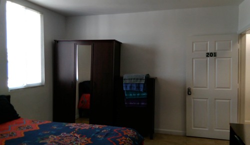 Habitación cuádruple familiar, 2 camas de matrimonio, baño privado