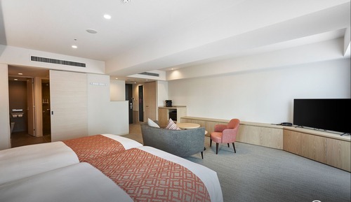 Habitación junior con 2 camas individuales, no fumadores (Junior Suite)